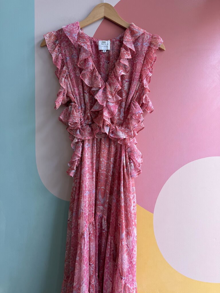 pink natasha dress LOVESHACKFANCY NATASHA DRESS